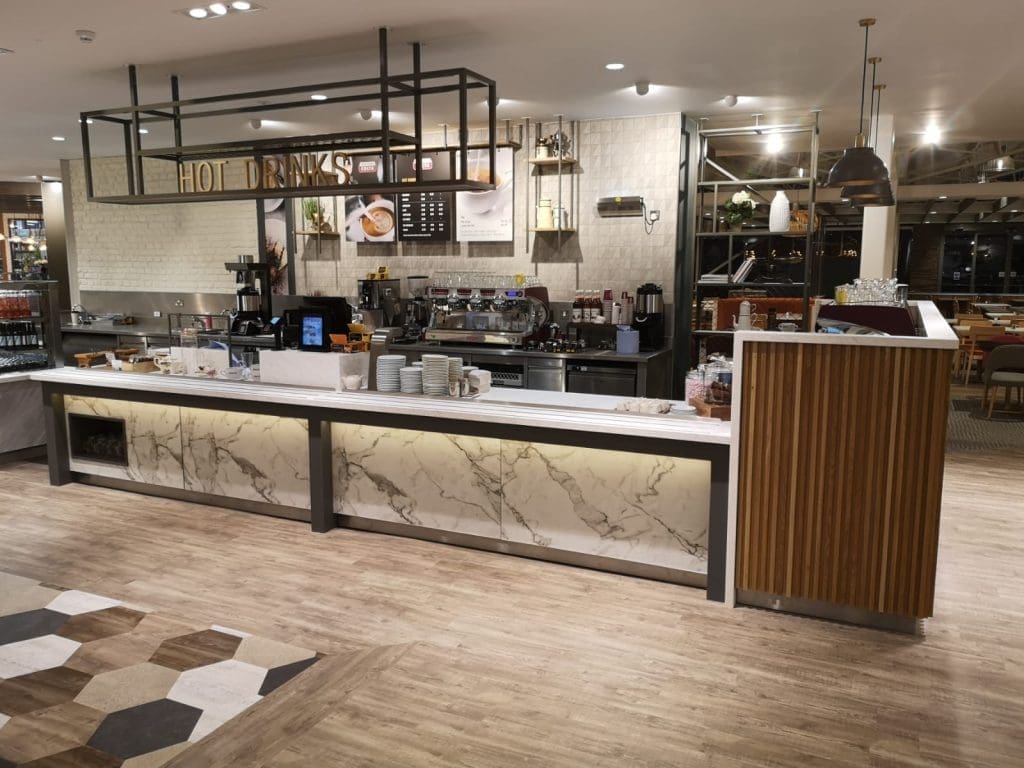 hot food counter
