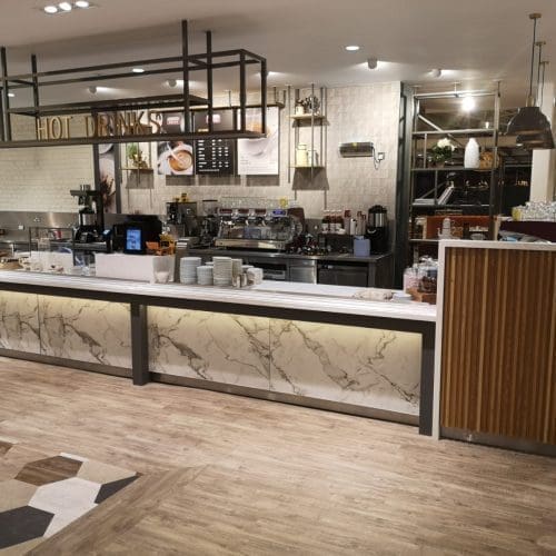 hot food counter