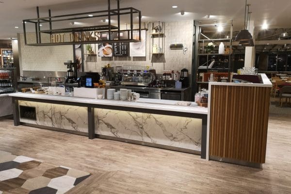 hot food counter