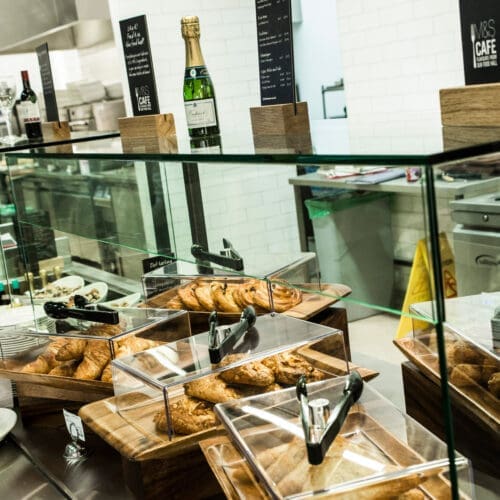 Food Counter Design, counter display